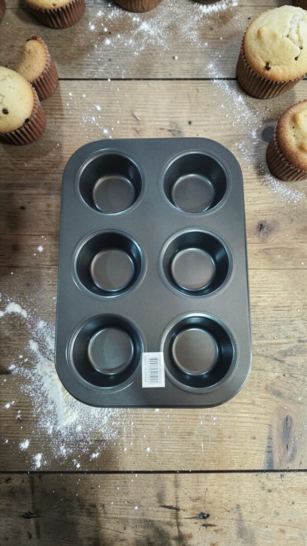 MOLDE ANTIADHERENTE MUFFINS X6