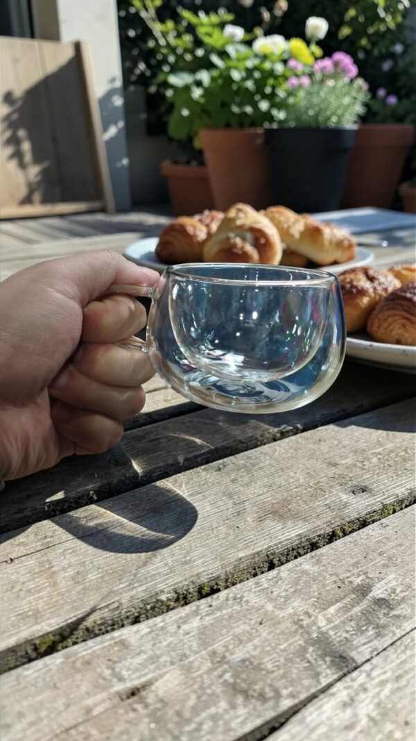 SET X2 TAZAS DE TE DOBLE VIDRIO