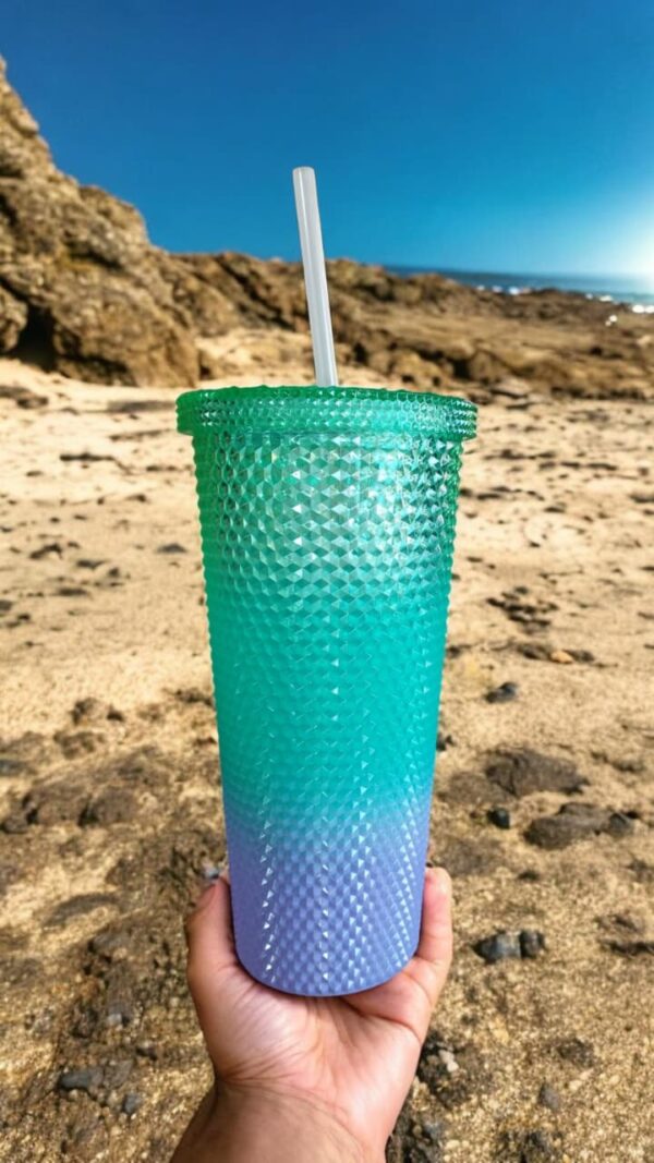 VASO MULTICOLOR CON SORBETE 600ML